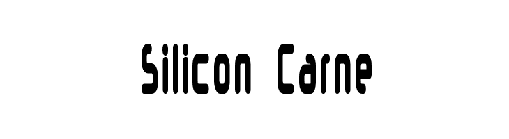Silicon Carne Font