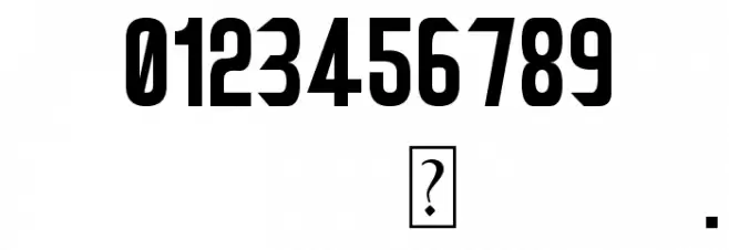 SiliwangiEngineering Font OTHER CHARS