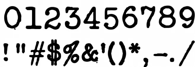 Silk Remington-SBold Font OTHER CHARS