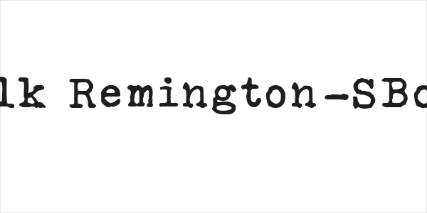 Silk Remington-SBold Logo