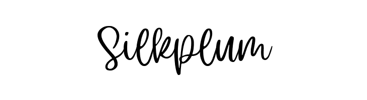 Silkplum  Free Fonts Download