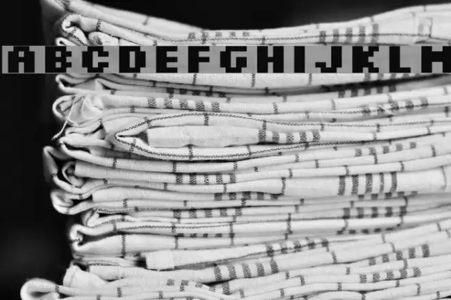 Silkscreen Bold Font examples