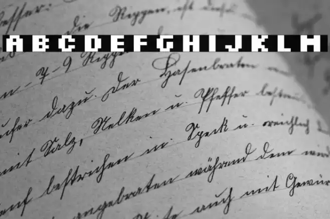 Silkscreen Expanded Bold Font examples