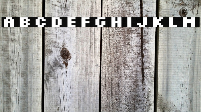 Silkscreen Expanded Bold Example 2