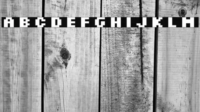 Silkscreen Expanded Bold Font examples