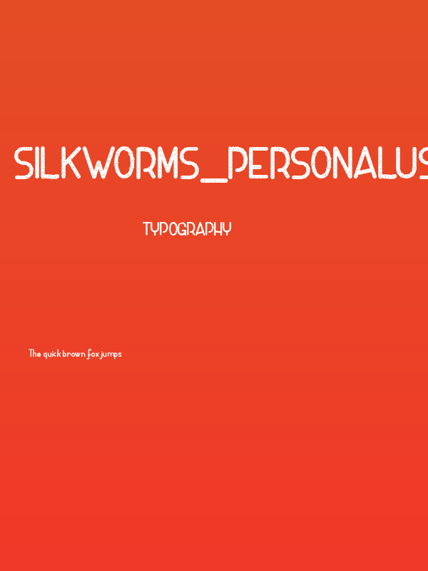 Silkworms_PersonalUseOnly Poster