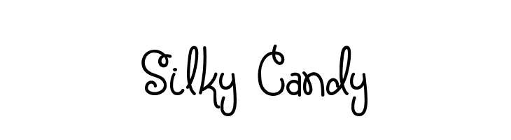 Silky Candy  नि: शुल्क फ़ॉन्ट्स डाउनलोड