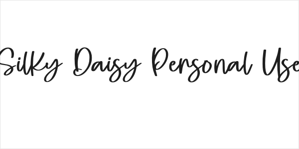 Silky Daisy Personal Use Logo