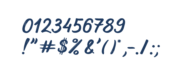 Silky&Milky-Regular Other Characters