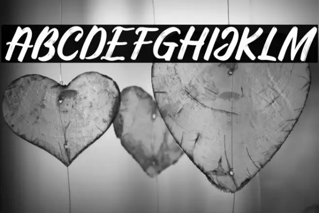 Silky&Milky-Regular Font examples