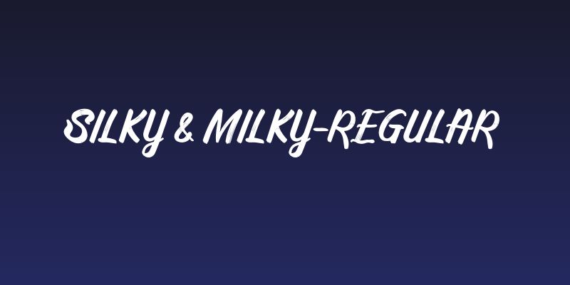Silky&Milky-Regular Social Header