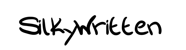 SilkyWritten Font