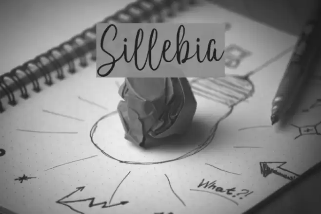 Sillebia Font examples