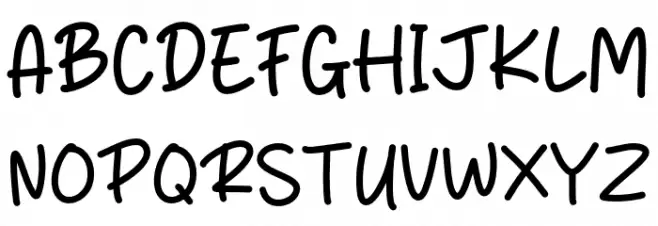 Sillena Schriftart Groß