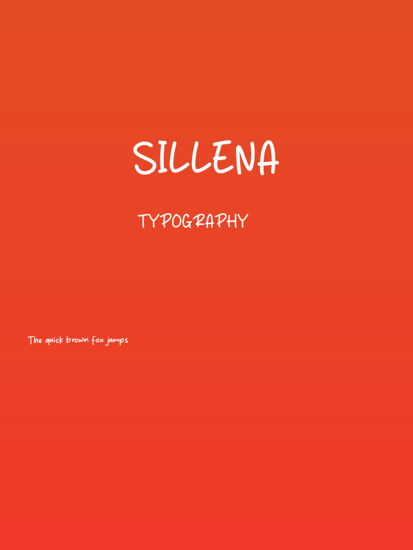 Sillena Poster