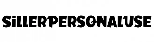 Siller Personal Use  Free Fonts Download