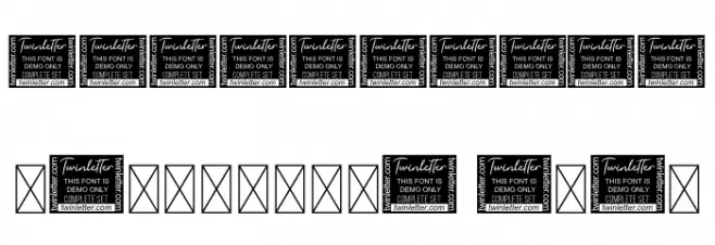 Siller Personal Use Font OTHER CHARS