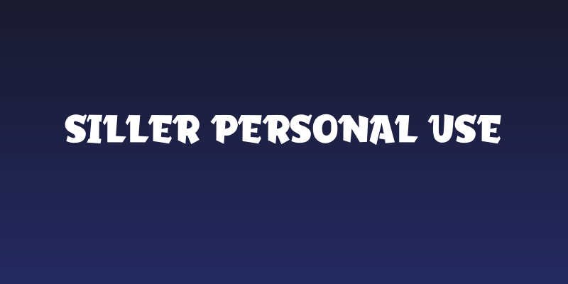 Siller Personal Use Social Header