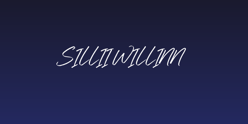 Sillii Willinn Social Header