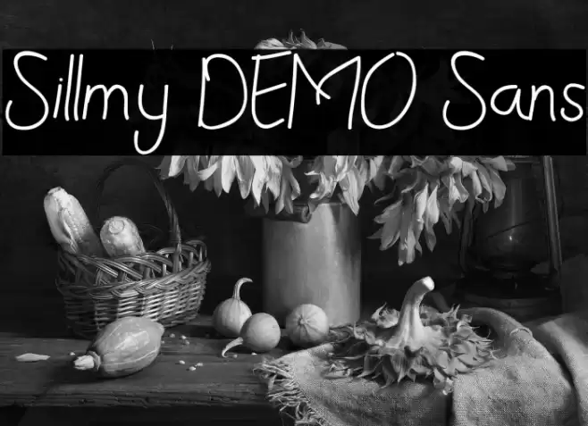 Sillmy DEMO Sans Font examples