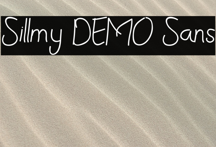 Sillmy DEMO Sans Example 2