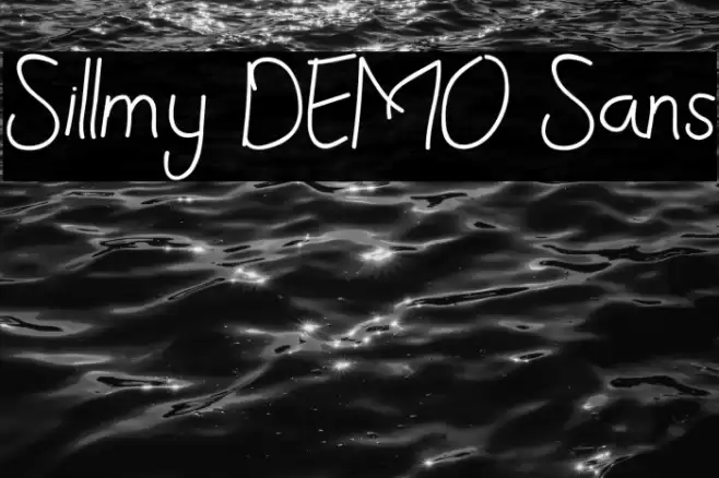 Sillmy DEMO Sans Font examples