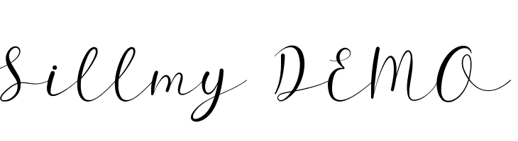 Sillmy DEMO  免费字体下载