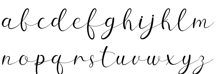 Sillmy DEMO Font LOWERCASE