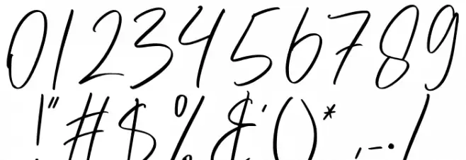 Sillverside Font OTHER CHARS