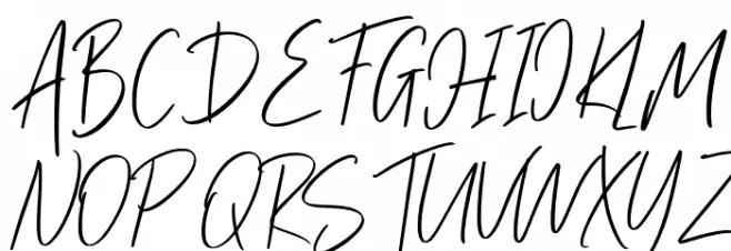 Sillverside Font Litere mari