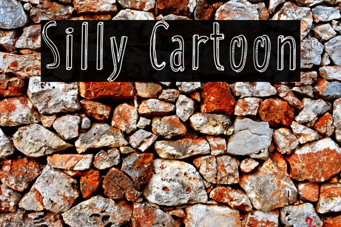Silly Cartoon Font examples