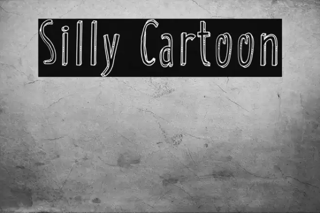 Silly Cartoon Font examples