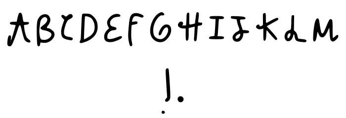 Silly Gal Regular Font OTHER CHARS