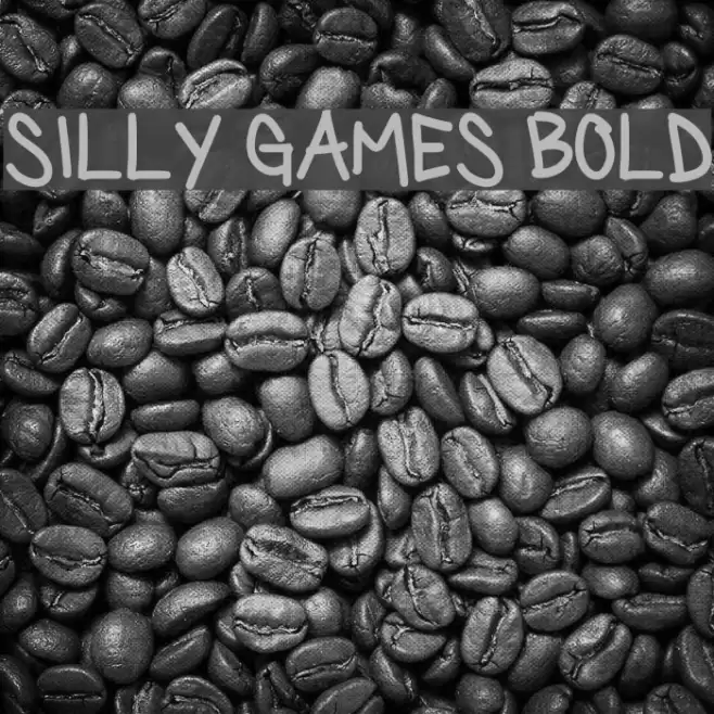 Silly Games Bold Font examples