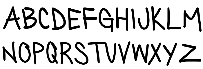Silly Games Regular Font LOWERCASE