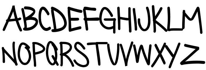 Silly Games Font LOWERCASE