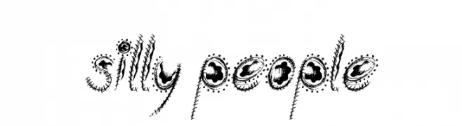 Silly People  Frei Schriftart Herunterladen