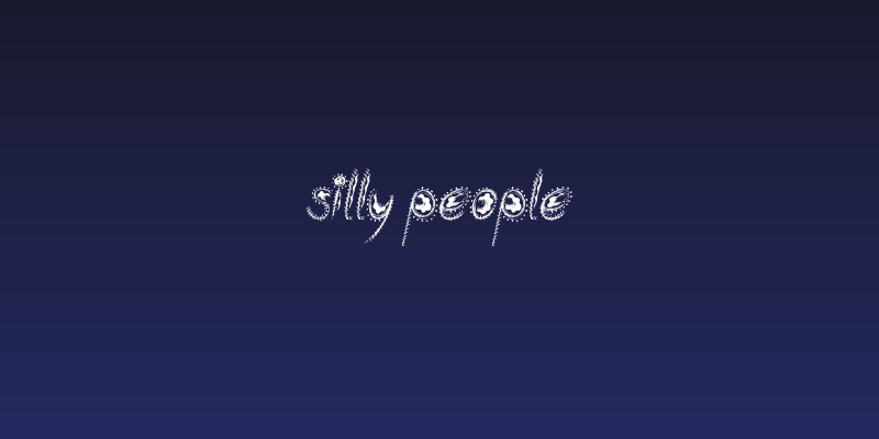 Silly People Social Header