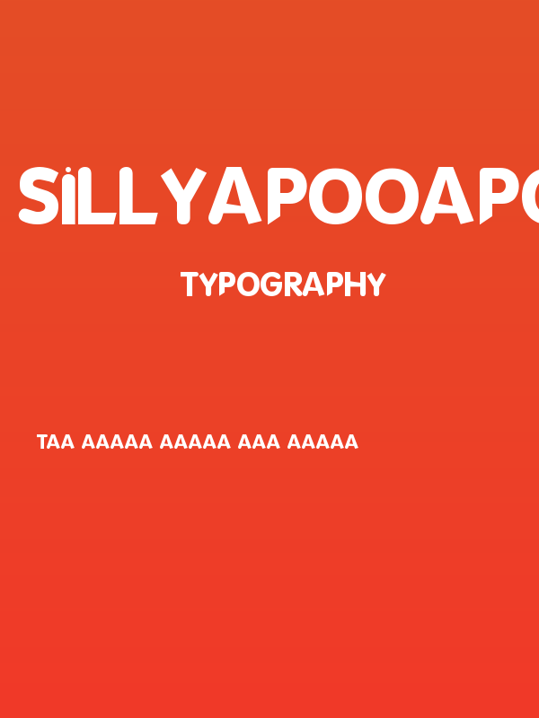 Silly-Poo-Poo Poster