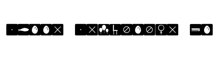 Silly Symbology JL  免费字体下载