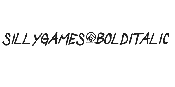 SillyGames-BoldItalic Logo