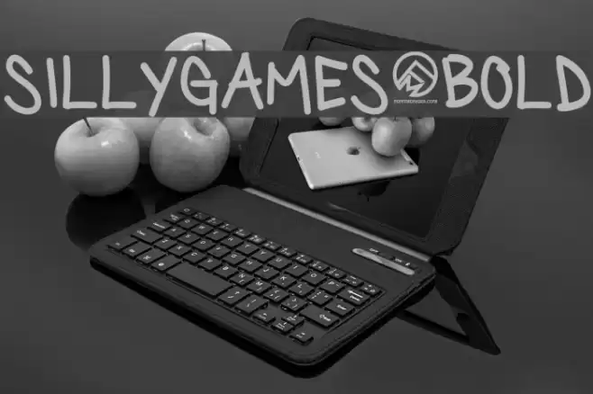SillyGames-Bold Font examples
