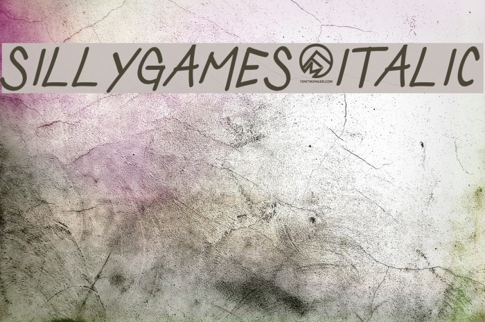 SillyGames-Italic Example 2