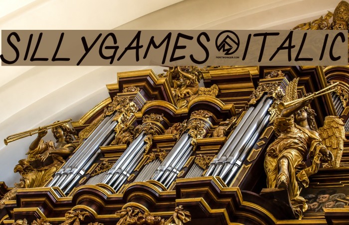 SillyGames-Italic Example 3