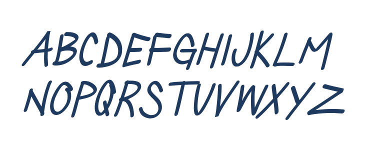 SillyGames-Italic Lowercase