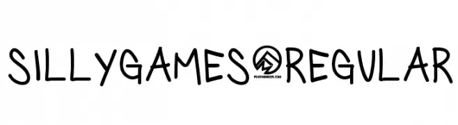 SillyGames-Regular  Frei Schriftart Herunterladen