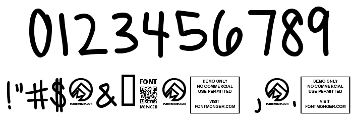 SillyGames-Regular Font OTHER CHARS