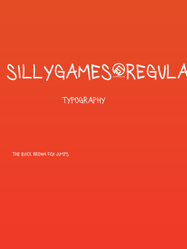 SillyGames-Regular Poster