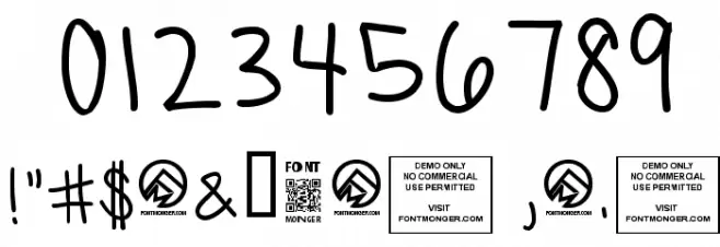 SillyGames-Thin Font OTHER CHARS