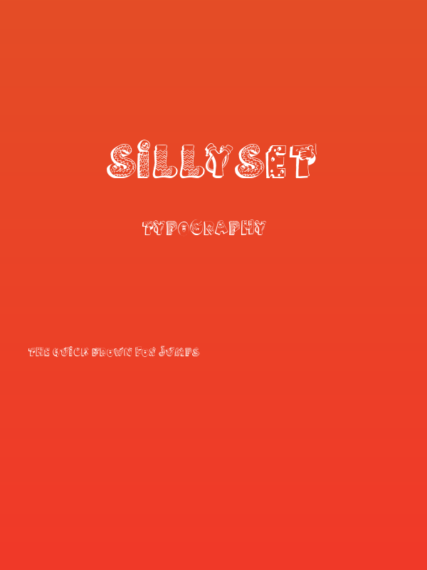 SillySet Poster
